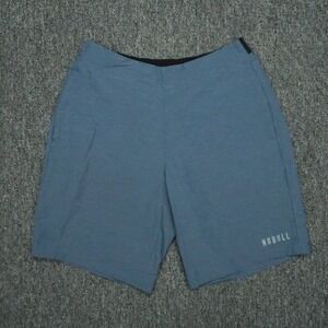 Nobull Shorts Mens Medium Blue Lightweight Active Training Gym Performance